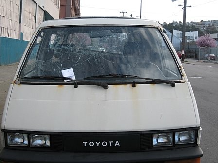 Toyota Van Front
